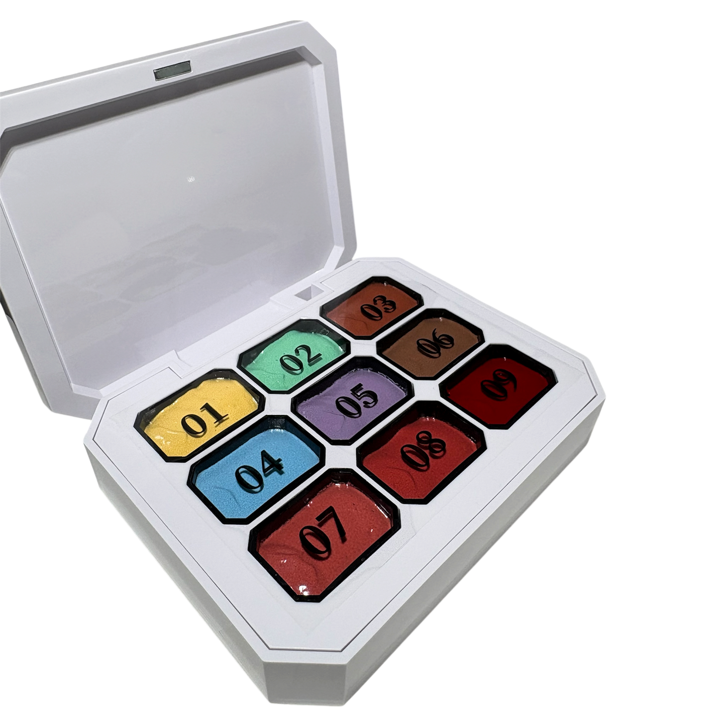 Cushion Ombre Nail Art Palette - 14 gerðir/Litir