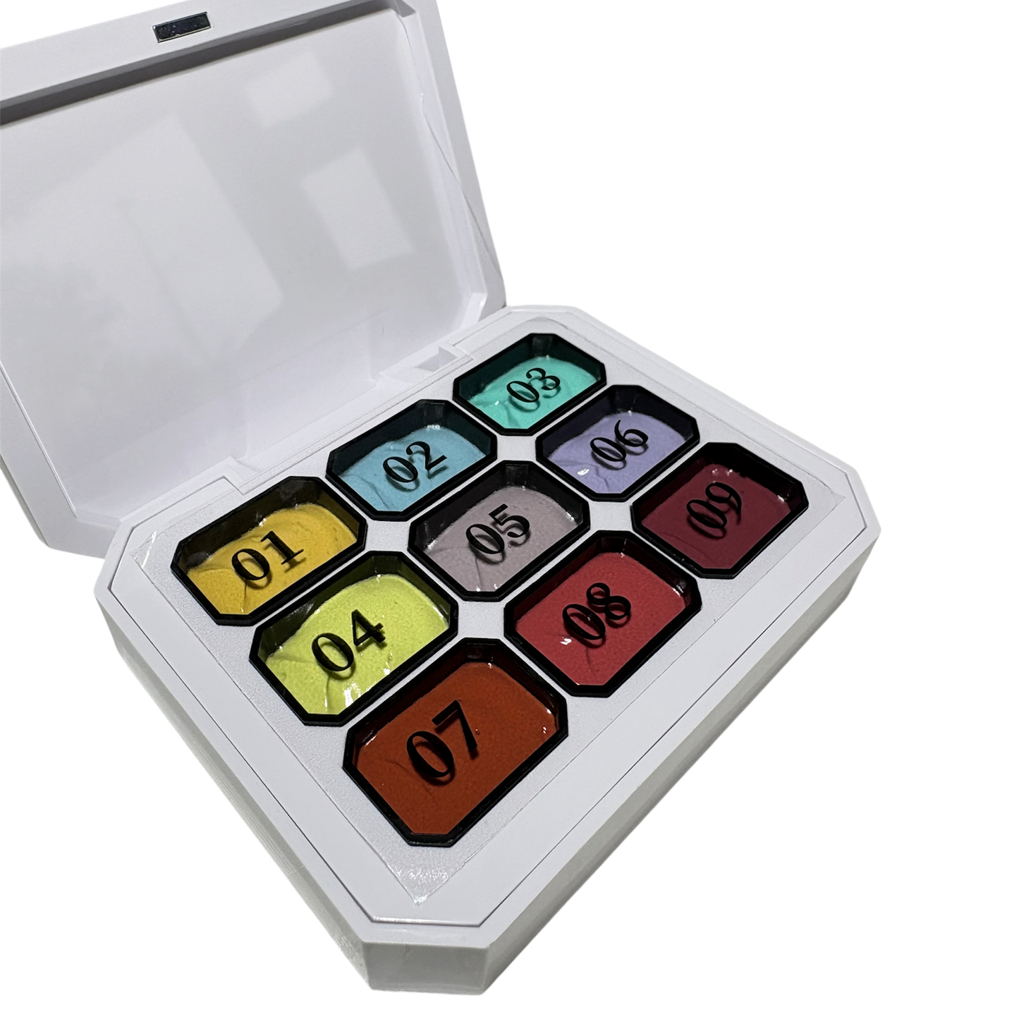 Cushion Ombre Nail Art Palette - 14 gerðir/Litir