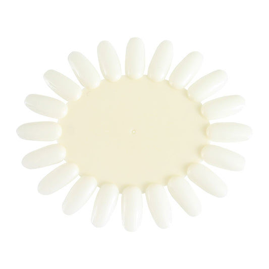 Color Wheel Oval Natural 20 tips