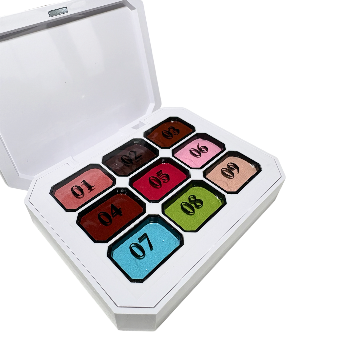 Cushion Ombre Nail Art Palette - 14 gerðir/Litir