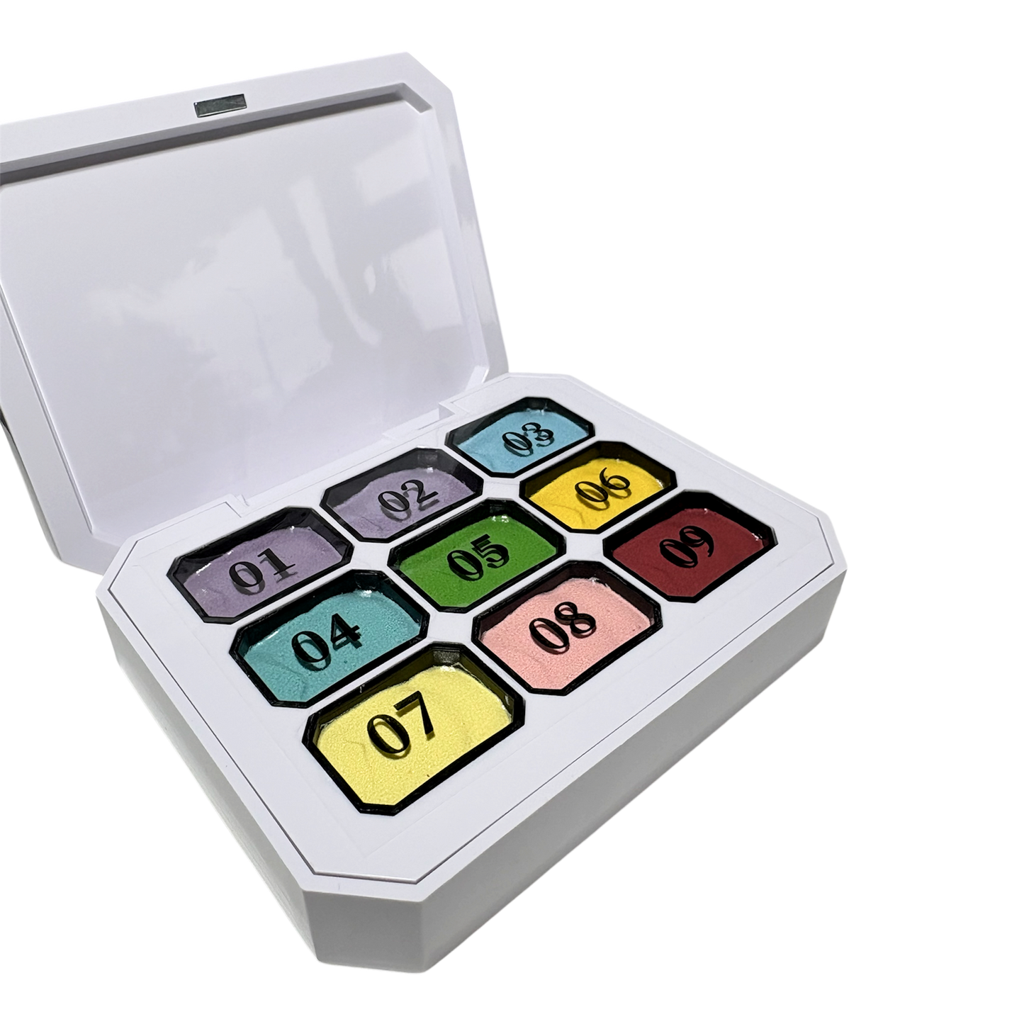Cushion Ombre Nail Art Palette - 14 gerðir/Litir