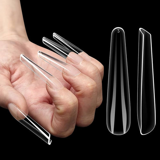 Russian Almond Nail Tips Dual Forms