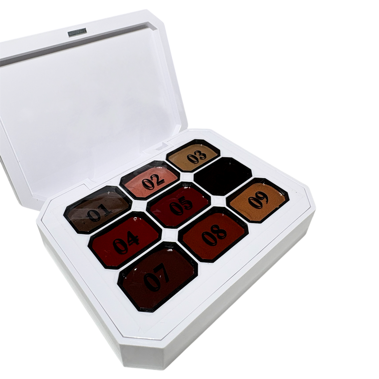 Cushion Ombre Nail Art Palette - 14 gerðir/Litir
