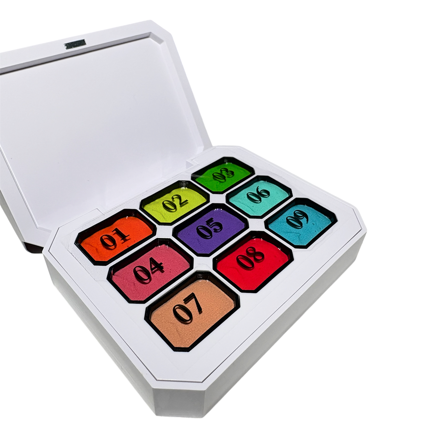 Cushion Ombre Nail Art Palette - 14 gerðir/Litir