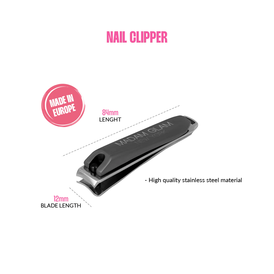 Nail Clipper with Nail Strengthening Gel Polish