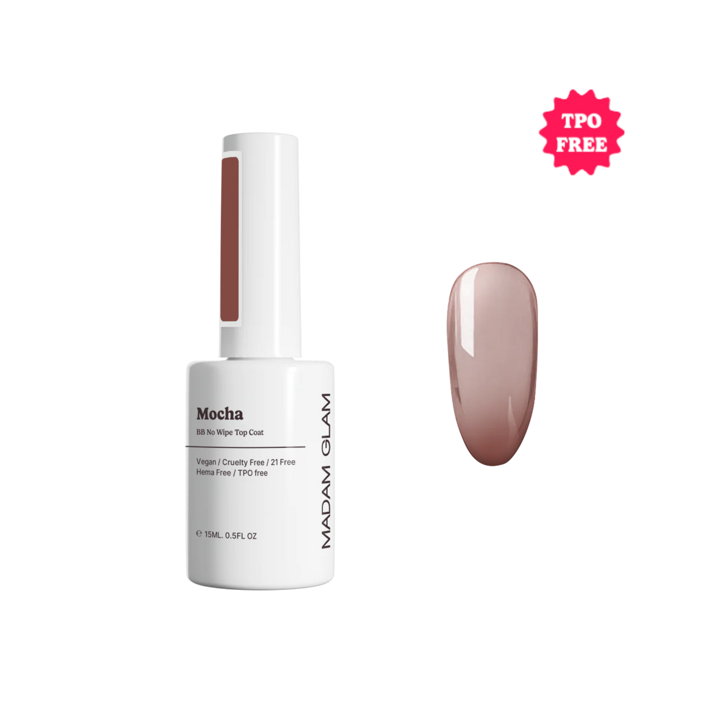 Mocha BB No Wipe Top Coat