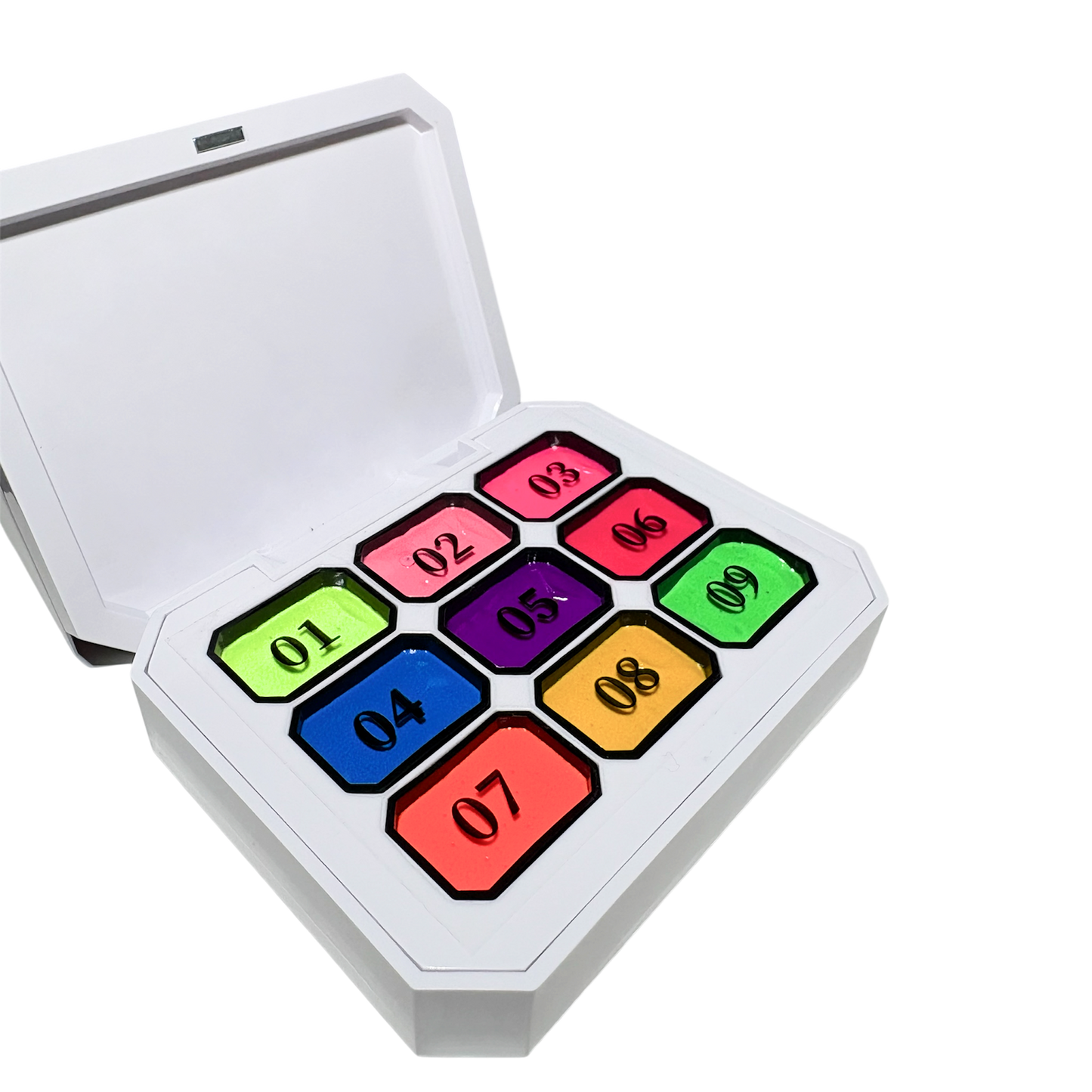 Cushion Ombre Nail Art Palette - 14 gerðir/Litir