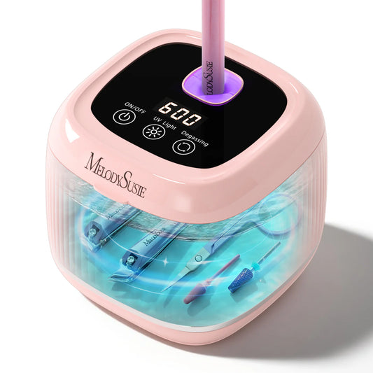 2 in 1 Ultrasonic Cleaner for Manicure and Sanitizing