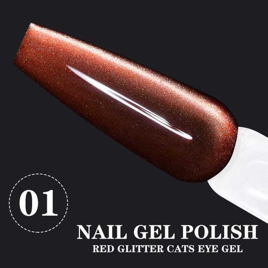 Love Red Crystal Cat Eye - HEMA FREE