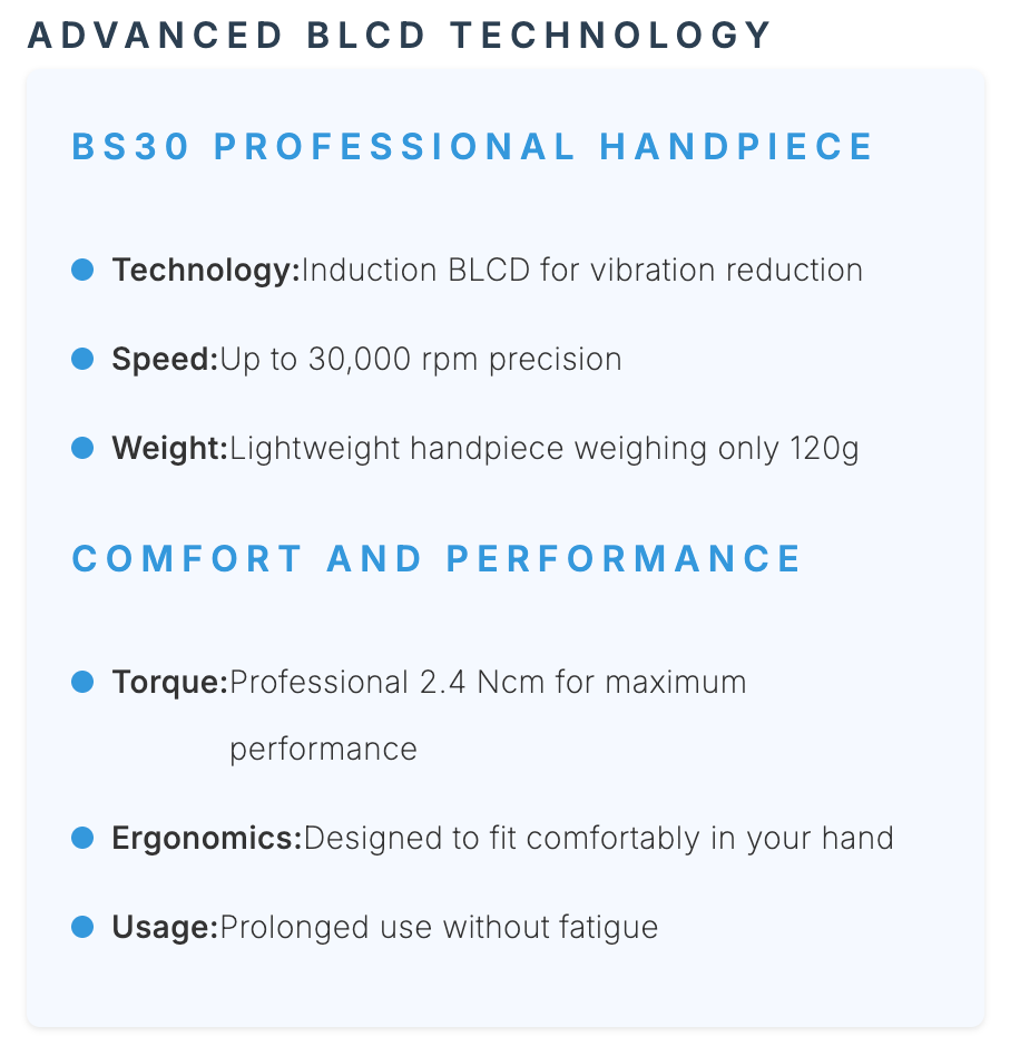 Marathon Sayang Professional Brushless Nail Drill Mini Cro