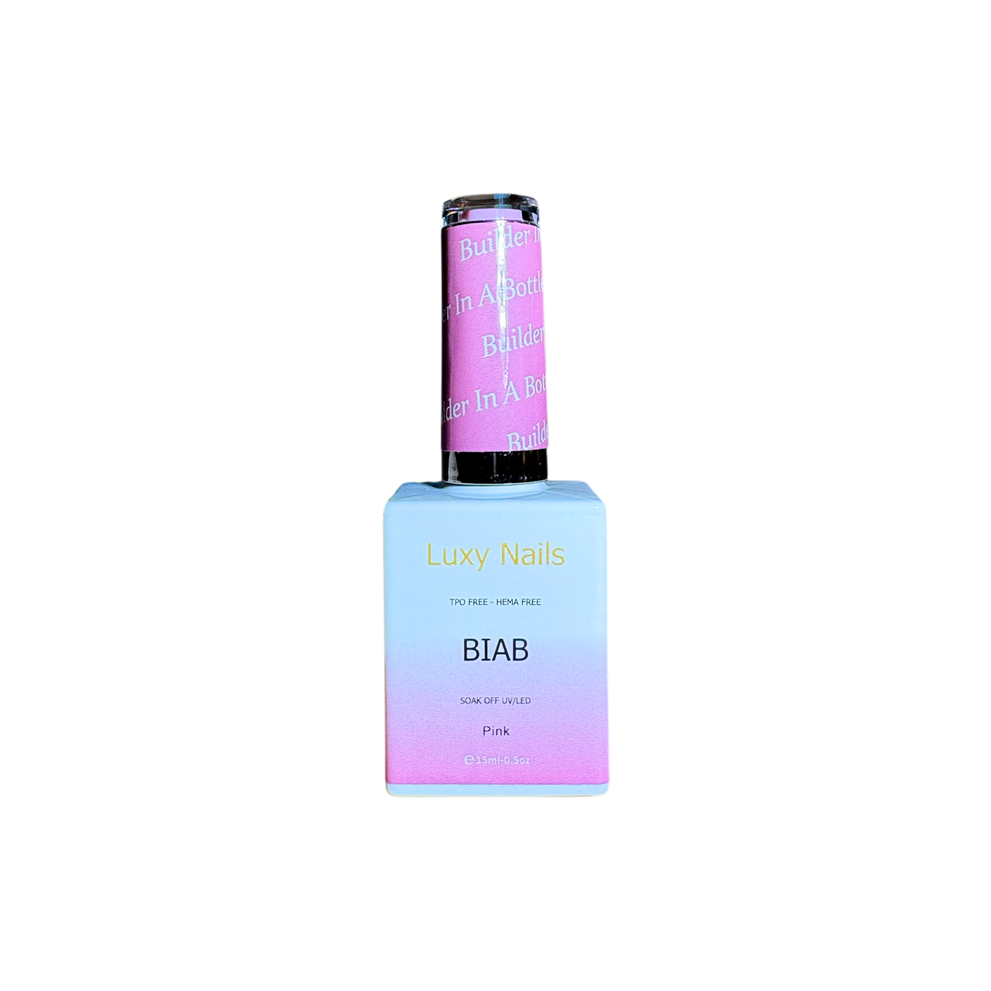 Luxy Nails BIAB Pink - Builder Gel in a Bottle TPO Free