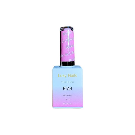 Luxy Nails BIAB Pink - Builder Gel in a Bottle TPO Free