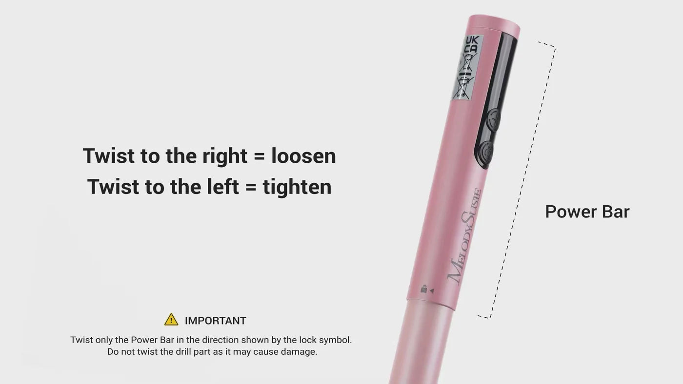 PocketNail PC100GR Innovative Pen-Shaped Portable Nail Drill 20,000RPM