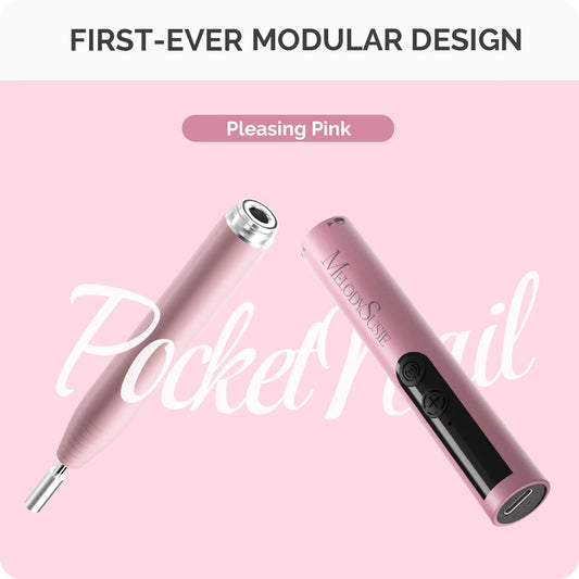 PocketNail PC100GR/PC100G Innovative Pen-Shaped Portable Nail Drill 20,000RPM