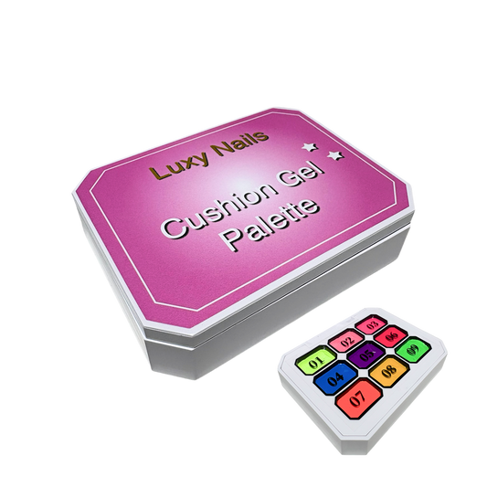 Cushion Ombre Nail Art Palette - 14 gerðir/Litir