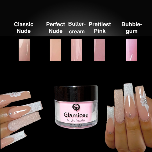 Glamoise Akrýl duft - 5 litir