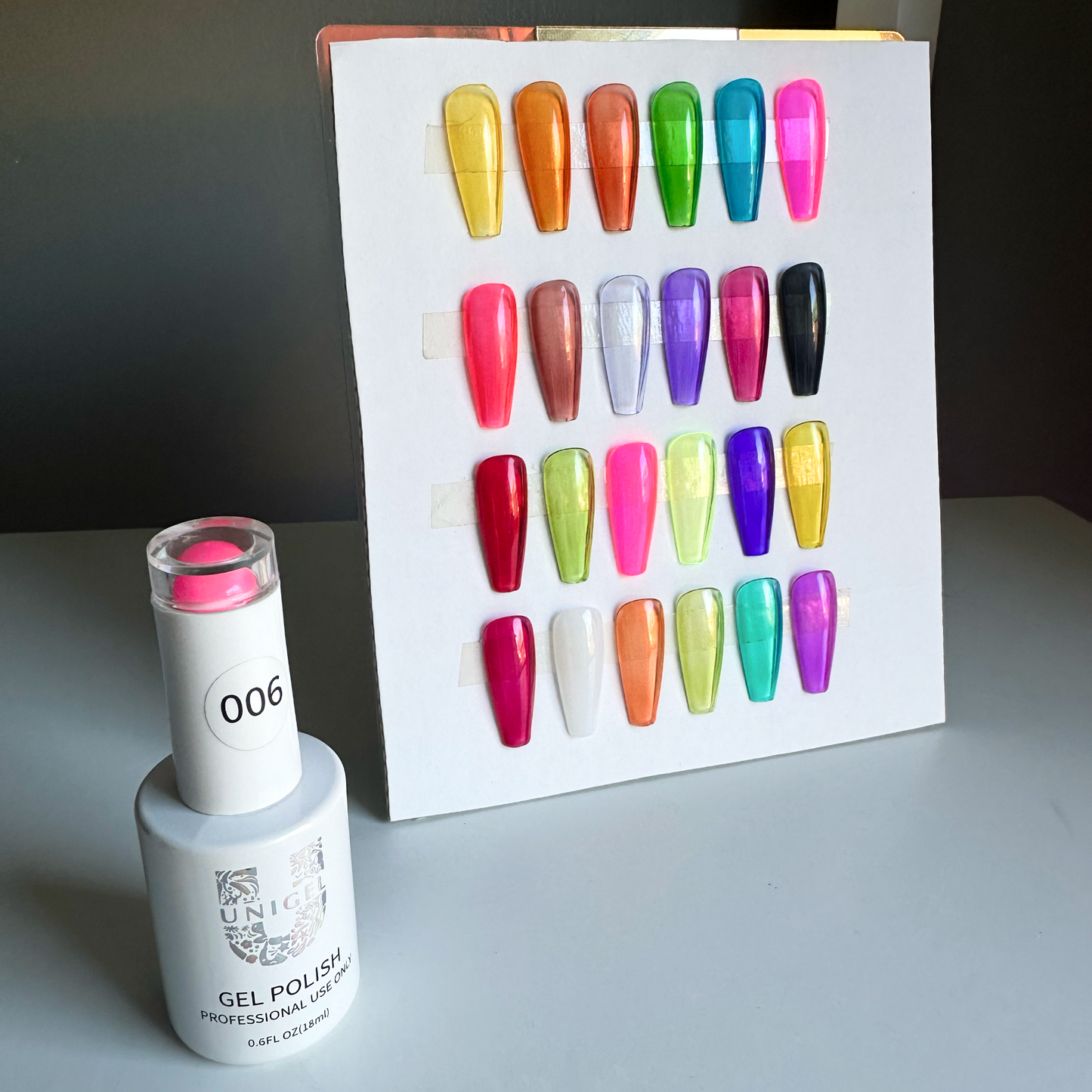 Jelly Neon Gegnsæir litir