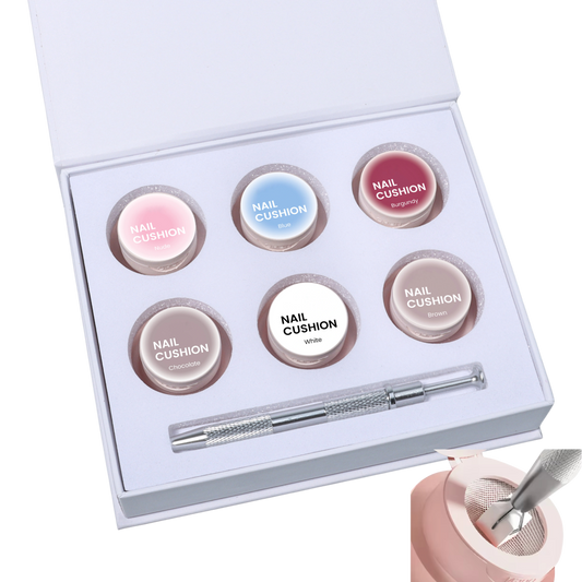 Nail Cushion Ombre Set No-Wipe - Hema free and TPO Free