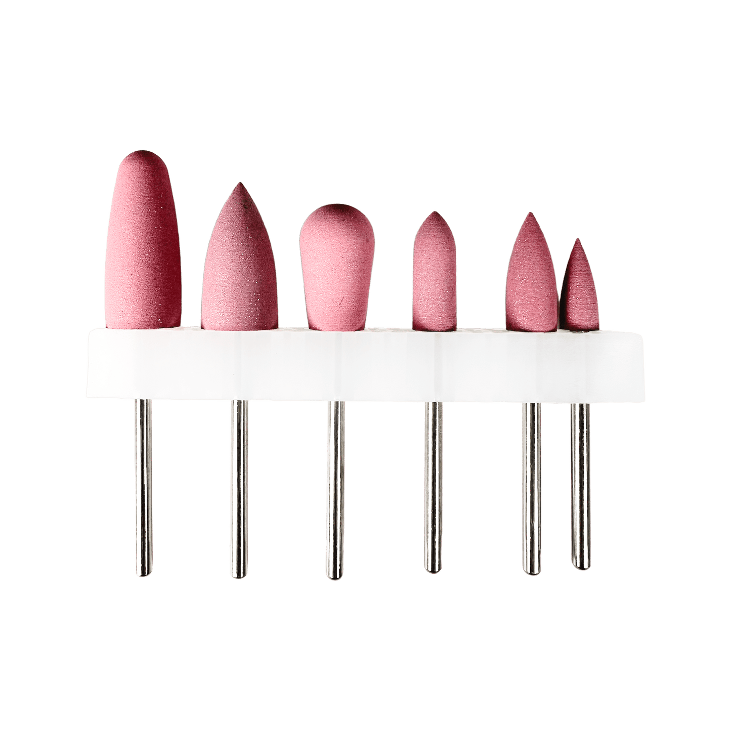 Silicone Nail Drill Bit Bleikir