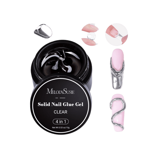 Solid Nail Glue Gel