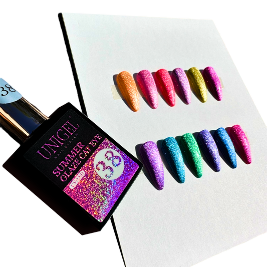 Summer Glaze Cat Eye Gel Polish