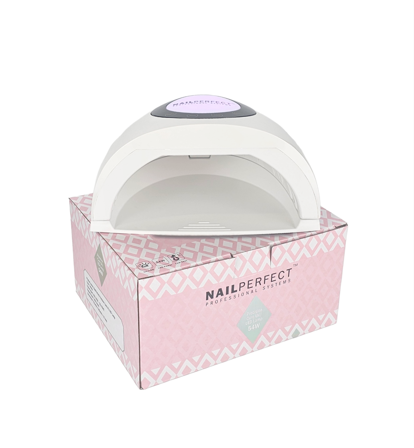 NailPerfect Precision Cure UV LED Lamp 54W for Effective Curing